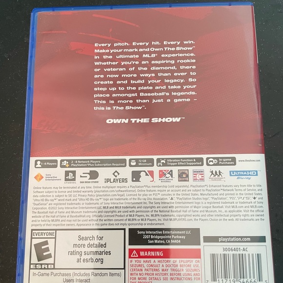 PS5 MLB Show 2022 - Picture 2 of 3